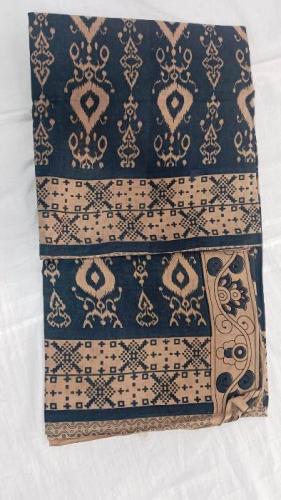 KALAMKARI PRINTED COTTON SAREE